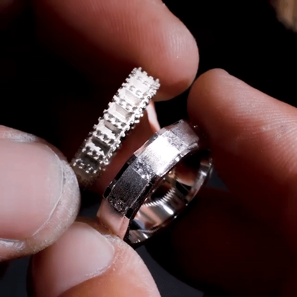 Cận cảnh nhẫn cưới đính full kim cương của Phương Trinh Jolie-3