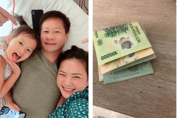 Daughter Phan Nhu Thao hid nearly 1 million dong and gave it to her father