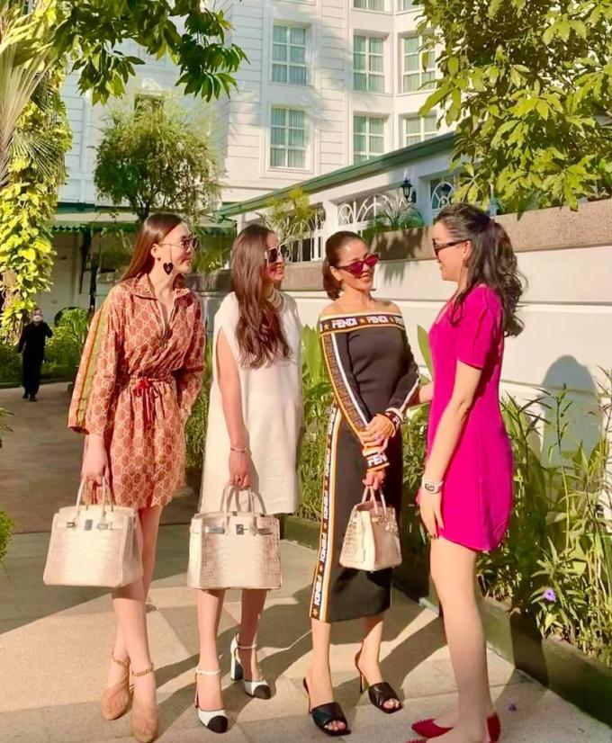 Hội bạn chất nhất Vbiz: Xách túi hiệu theo team, nguyên dàn Dior, Hermès-3