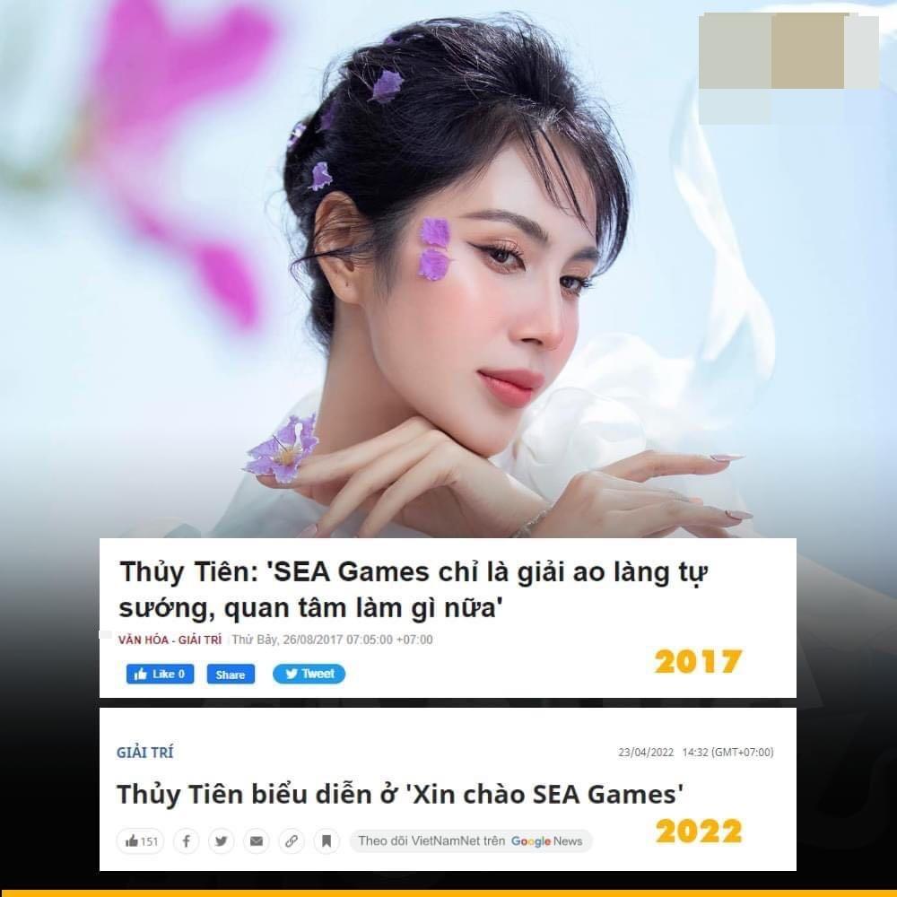 Thuỷ Tiên tự tay vả miệng: SEA Game chỉ là giải ao làng-2