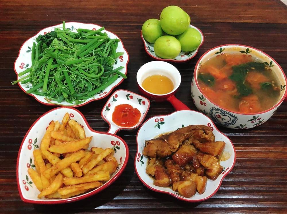 7 mâm cơm vợ nấu theo tiêu chí 3K, chồng ăn vài bát không chán-7