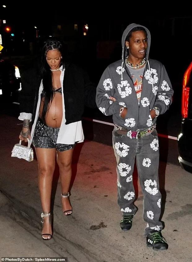 Rihanna và ASAP Rocky lần đầu xuất hiện sau vụ bị cảnh sát bắt-2