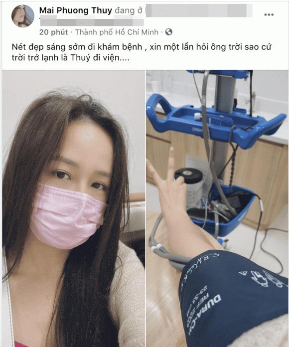 Mai Phương Thúy xuất hiện bơ phờ, mắt băng bó kín mít-7