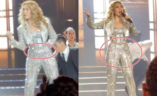 Mỹ Tâm bị lộ bé mỡ rõ từng vòng: Tăng cân hay stylist hại?-2