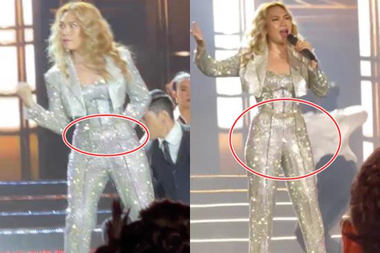 Mỹ Tâm bị lộ 'bé mỡ' rõ từng vòng: Tăng cân hay stylist hại?