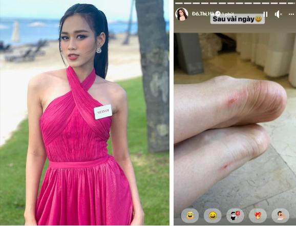 Đỗ Thị Hà đổ máu vì lên đồ lồng lộn ở Miss World Vietnam-4