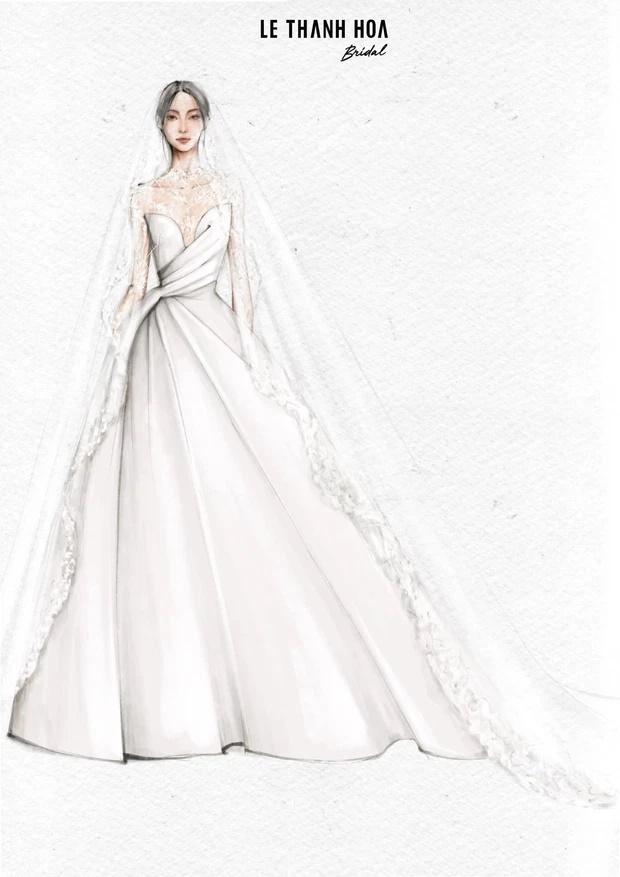 Hé lộ 3/11 chiếc váy cưới của Phương Trinh Jolie trong ngày trọng đại-4