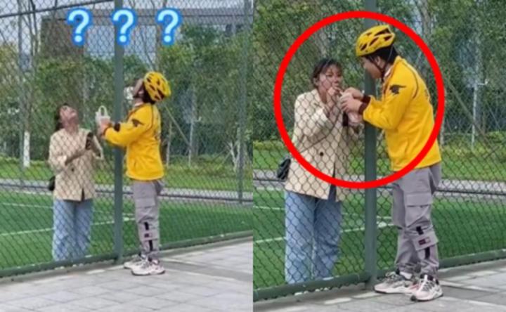 Khi shipper đi giao hàng vẫn không quên thả thính chọc cười khách-7