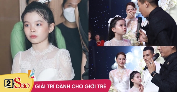 Phuong Trinh Jolie revealed her 9-year-old stepdaughter at the wedding