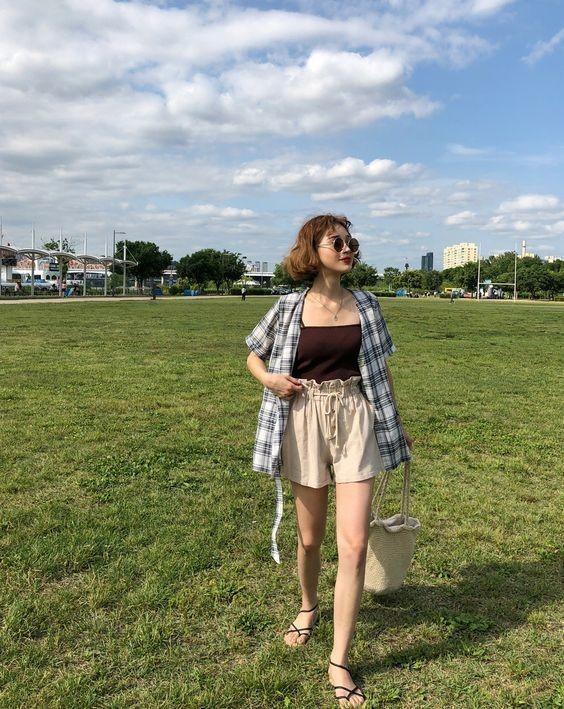 6 công thức mix đồ với quần short mát mẻ, sành điệu ngày hè-3
