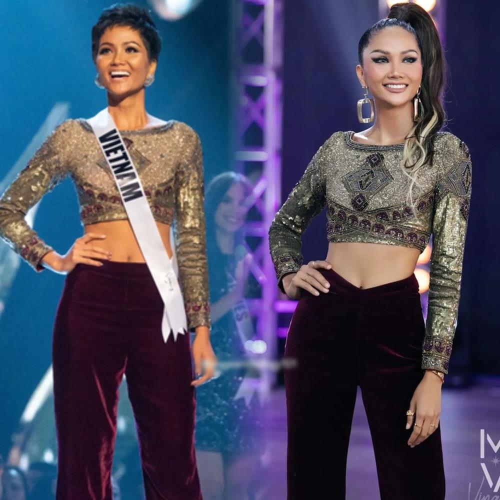 HHen Niê xổ mỡ, đầu hói cả mảng khi diện lại đồ Miss Universe 2018-3