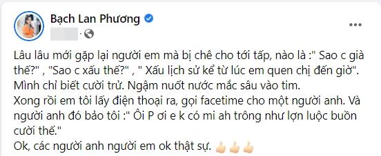 Bạn gái Huỳnh Anh ngớ người khi bị chê xấu già, như lợn luộc-2