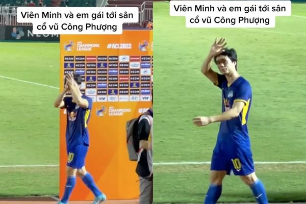 Bị quay lén khi cổ vũ Công Phượng, Viên Minh hành động tinh tế-1