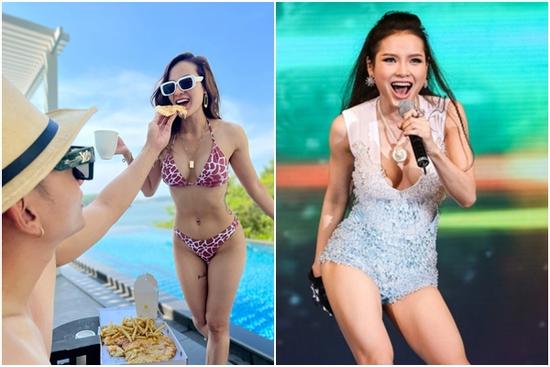 Con lớn 9 tuổi, Phương Trinh Jolie lấy lại body nuột 'không ai hay'