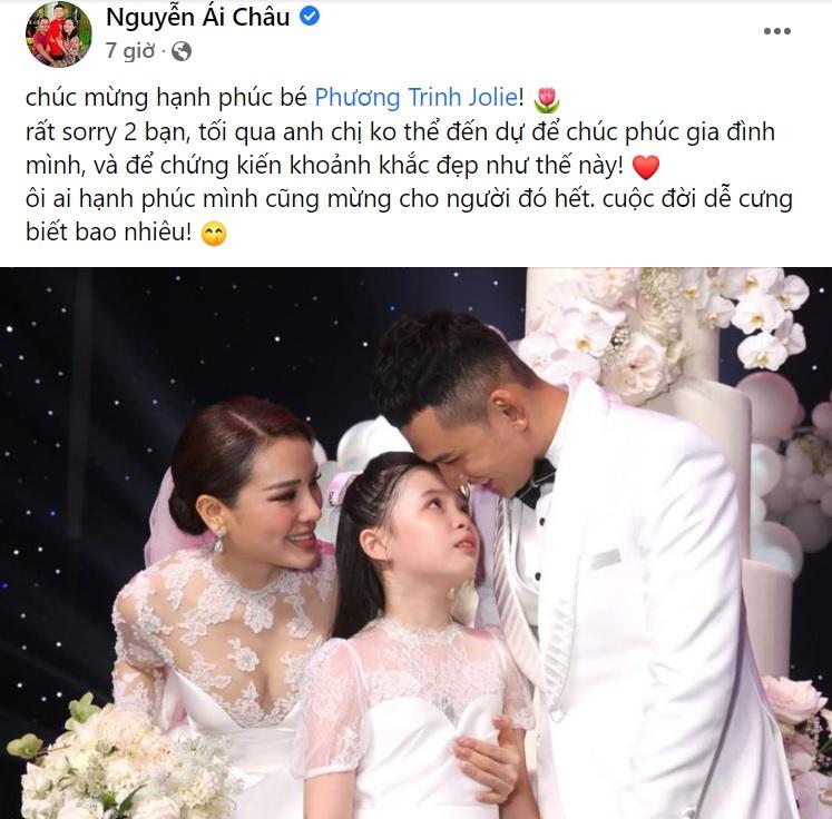 Sao Việt nói gì về Lý Bình và con riêng Phương Trinh Jolie?-8