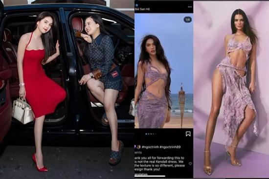 Ngọc Trinh không xin lỗi nhãn hàng mình đạo nhái vì 'KHÔNG NỂ'