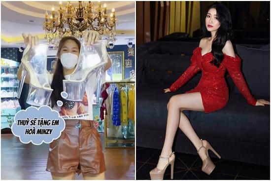 Hoàng Thùy tặng quà sinh nhật cho Hòa Minzy, fan nhìn 'gớt nước mắt'