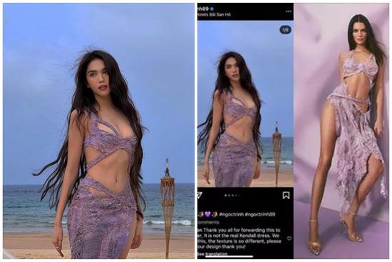 Netizen chỉ trích Ngọc Trinh 'trơ trẽn' vì đạo nhái còn không xin lỗi