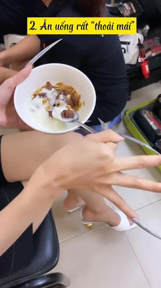 Minh Hằng vật lộn với bộ nail 10cm vì đóng MV cho Đông nhi-5