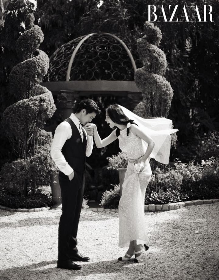 Cận cảnh 2 bộ váy cưới của Ngô Thanh Vân, có cả con chung xuất hiện-2