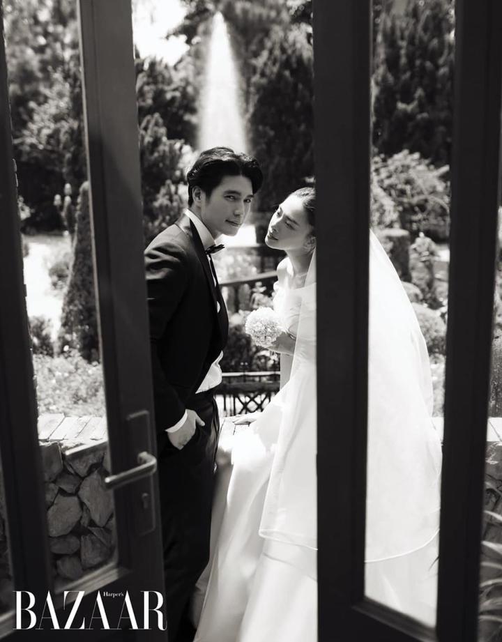 Cận cảnh 2 bộ váy cưới của Ngô Thanh Vân, có cả con chung xuất hiện-4