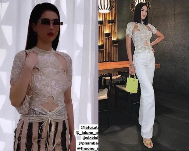 Hễ đụng hàng Hoa hậu là Ngọc Trinh lại trông khó hiểu-4