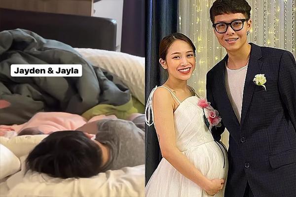 Minh Plastic’s daughter shows off her mother’s diaper scene when she just gave birth