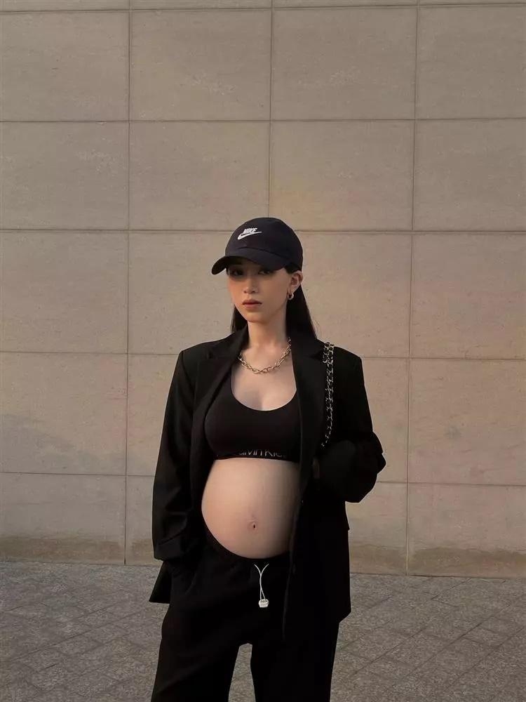 Mẹ tròn con vuông, ái nữ Minh Nhựa vẫn đam mê show ảnh bầu bí-10