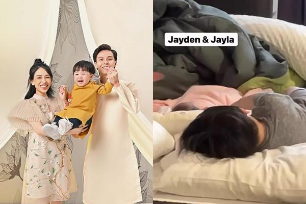 Mẹ tròn con vuông, ái nữ Minh Nhựa vẫn đam mê show ảnh bầu bí-1