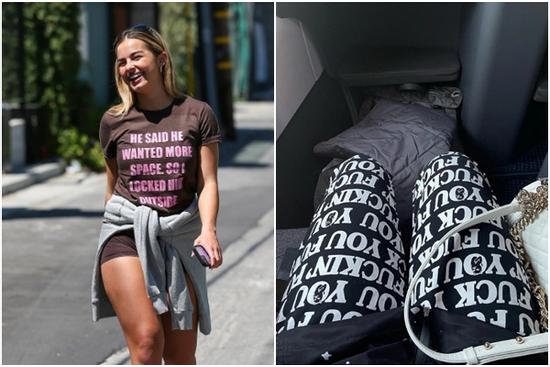 Mốt quần áo in từ ngữ nhạy cảm