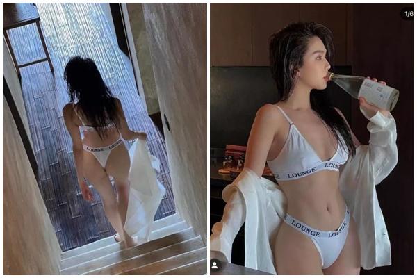 Ngọc Trinh đi dự sinh nhật ăn mặc ô dề lấn át cả chủ bữa tiệc-8