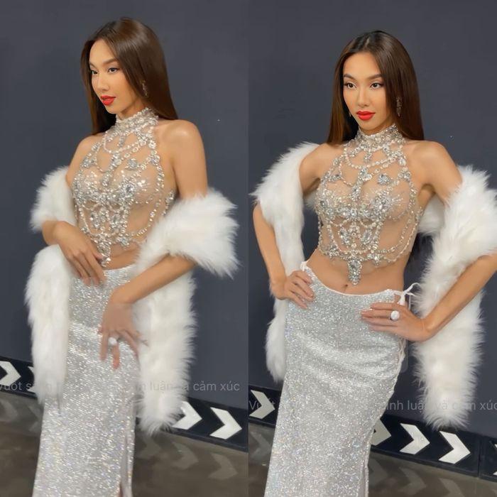 Thùy Tiên mặc váy đủ che điểm nhạy cảm át dàn thí sinh Miss Grand Thái-3