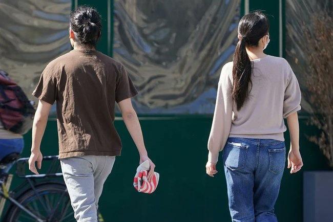 The former couple of the Japanese princess appeared in the midst of the breakup question