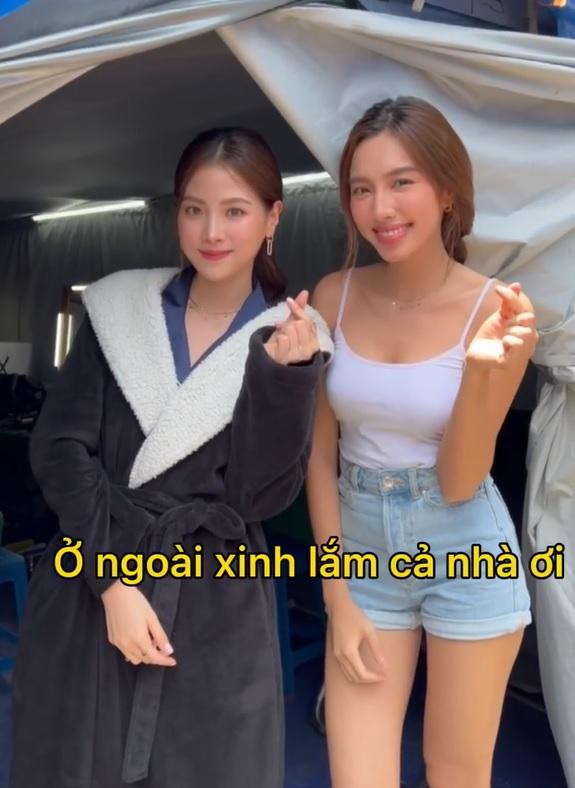 Thùy Tiên chạm mặt Baifern, có đẹp bằng mỹ nhân Chiếc Lá Cuốn Bay?-4