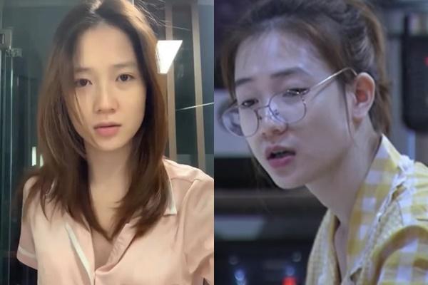 JustaTee’s wife reveals her bare face to take care of her children