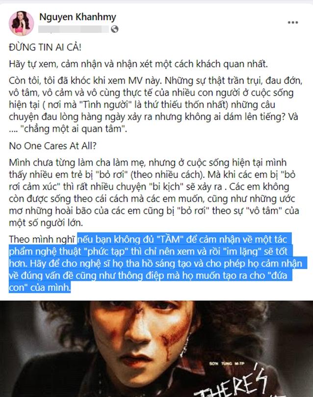 Sao Việt bênh vực khi MV mới của Sơn Tùng có nguy cơ bị xóa sổ-6