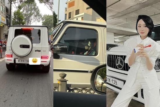 Bắt gặp G63 Hiền Hồ bon bon trên phố sau ồn ào 'nương tựa'?