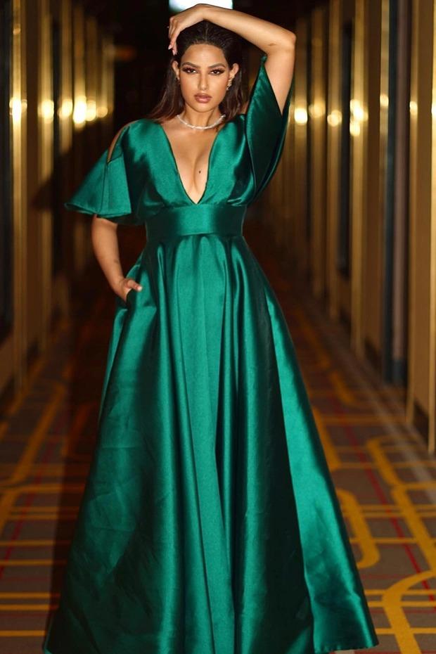Cuối cùng thì đời ăn mặc của Hoa hậu Hoàn vũ cũng sang trang!-1
