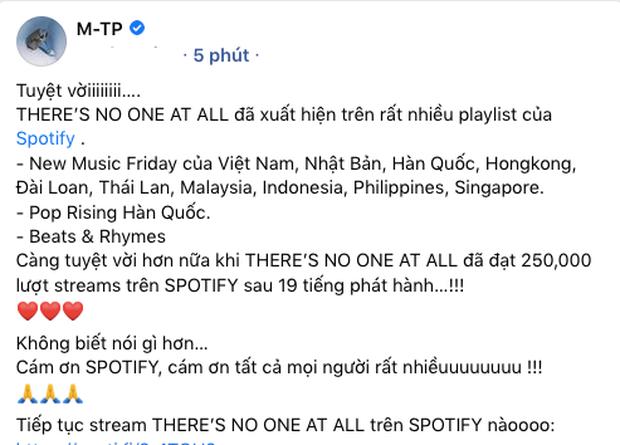 Sơn Tùng khoe loạt thành tích trong khi đợi lệnh xóa sổ MV mới-6