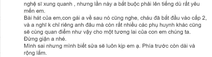 Minh Tiệp thay đổi tình cảm với Sơn Tùng, bảo đừng giận anh-4