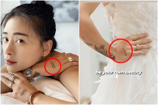 Ngo Thanh Van shows off his tattooed hand, the wedding ring takes the spotlight-4