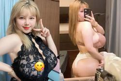 Ảnh nội y của hotgirl ngực khủng Hải Dương lộ cả nhũ hoa