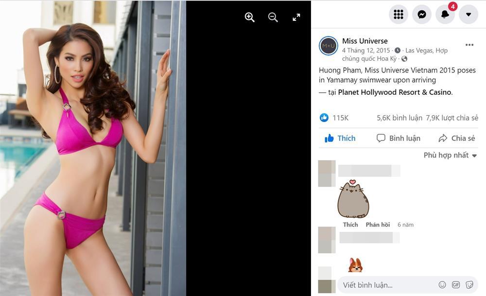 Ảnh bikini cú nổ của Phạm Hương tại Miss Universe hot trở lại-2