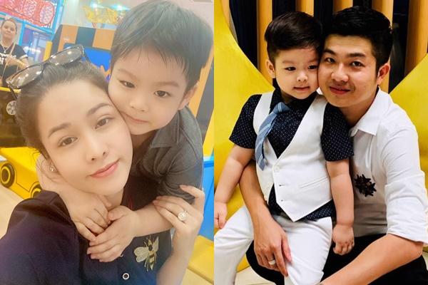 Chồng cũ Nhật Kim Anh đưa con đi chơi, diện mạo nhóc tì gây chú ý-8