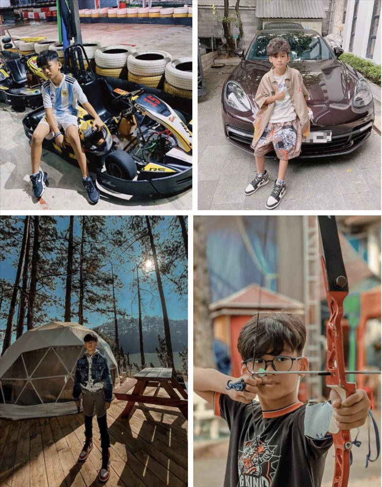 Con trai Lệ Quyên và Đức Huy khoe visual điển trai như soái ca nhí-5