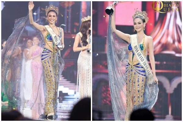 Famous singer crowned Miss Peace Thailand