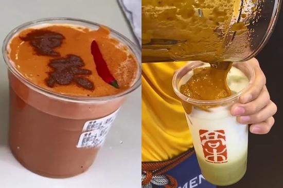 3 pha sáng tạo trà sữa khó đỡ, từ trà sữa vị lẩu đến matcha cua sốt ớt