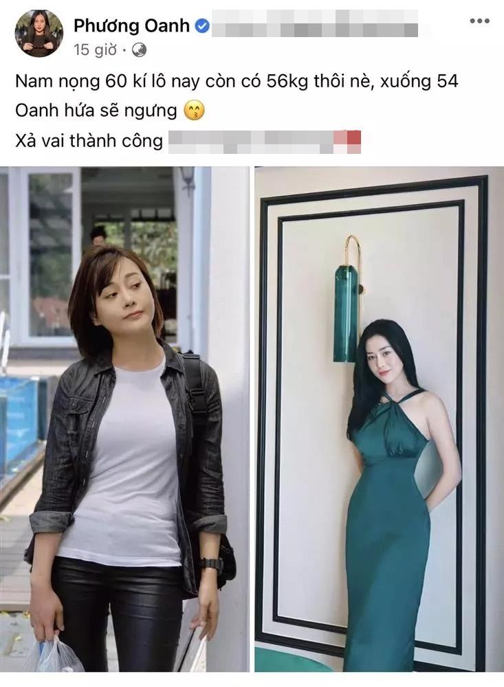 Phuong Oanh shows off her first bust like it's about to explode at noon in the summer of May-September