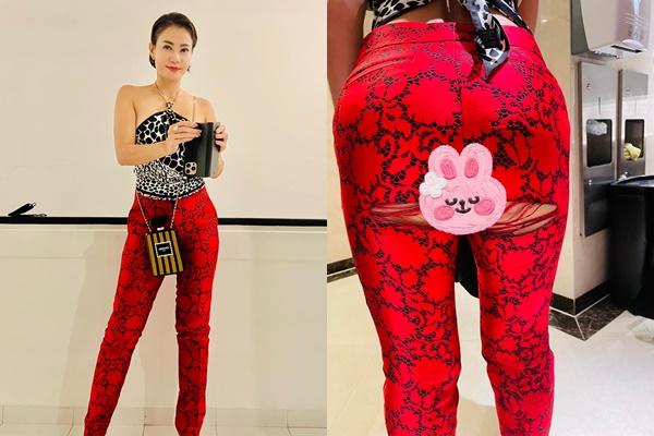 Vietnamese stars today May 1, 2022: Thu Minh tore her pants in a sensitive place