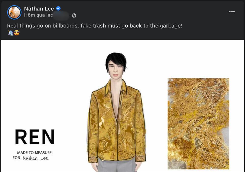 Nathan Lee ordered clothes from the brand that Ngoc Trinh copied-1